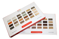 Коробка с образцами фотопечати текстур ЛДСП